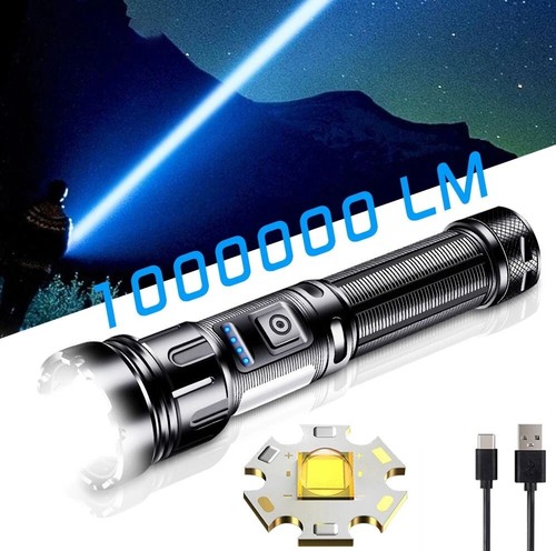 Rechargeable 1000000lm led - 1000000lm,